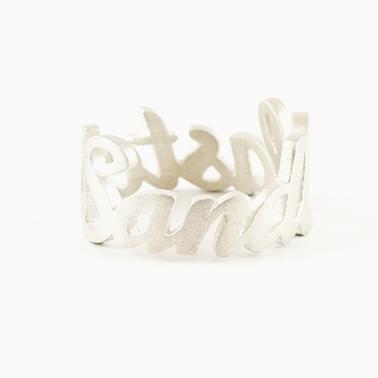 Text   Ring by Jweel