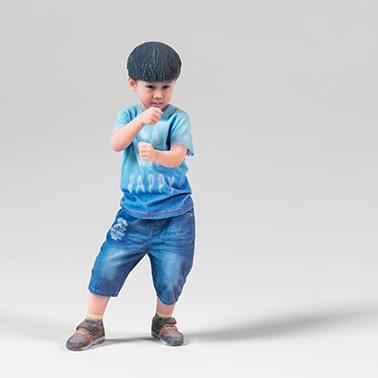 3D Scanned Boy by Abner Wu