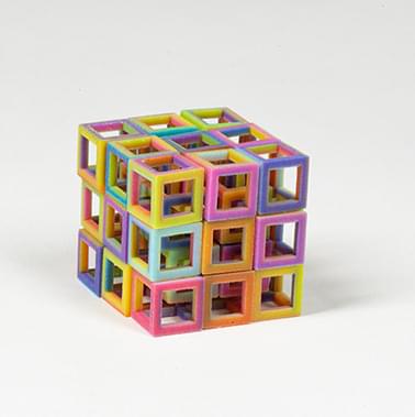 Interlocking cubes