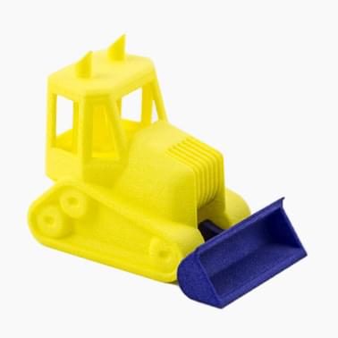 Bulldozer by Microsoft 3D Builder