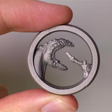 Courage Pendant by Will du Toit