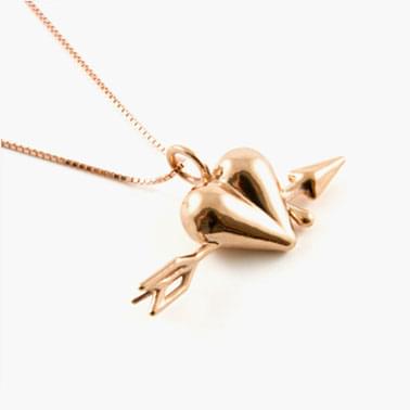 Arrow Heart Pendant by Jweel