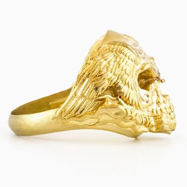 Skull Ring Born to Ride by Ziggy Hentze – ZeroGrafx  - Namibia