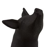 Piguin by Bert De Niel - Polyamide (SLS) Dyed Black 