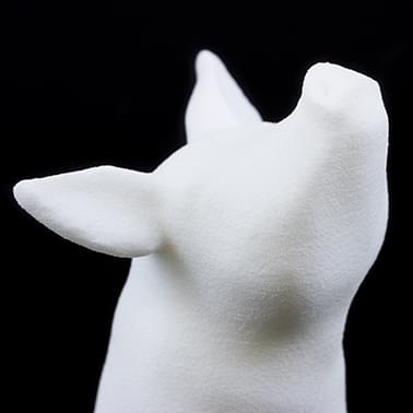 Piguin by Bert De Niel - Polyamide (SLS) Natural White