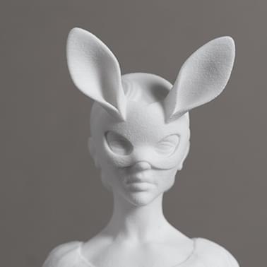 White Rabbit by Danny van Ryswyk - Polyamide (SLS) Natural White