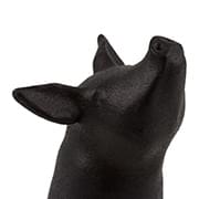 Piguin by Bert De Niel - Polyamide (SLS) Polished and Dyed  Black 