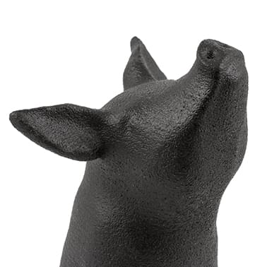 Piguin by Bert De Niel - Polyamide (SLS) Spray Painted Black