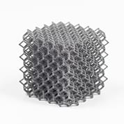 Lattice cube by Materialise 3 matic